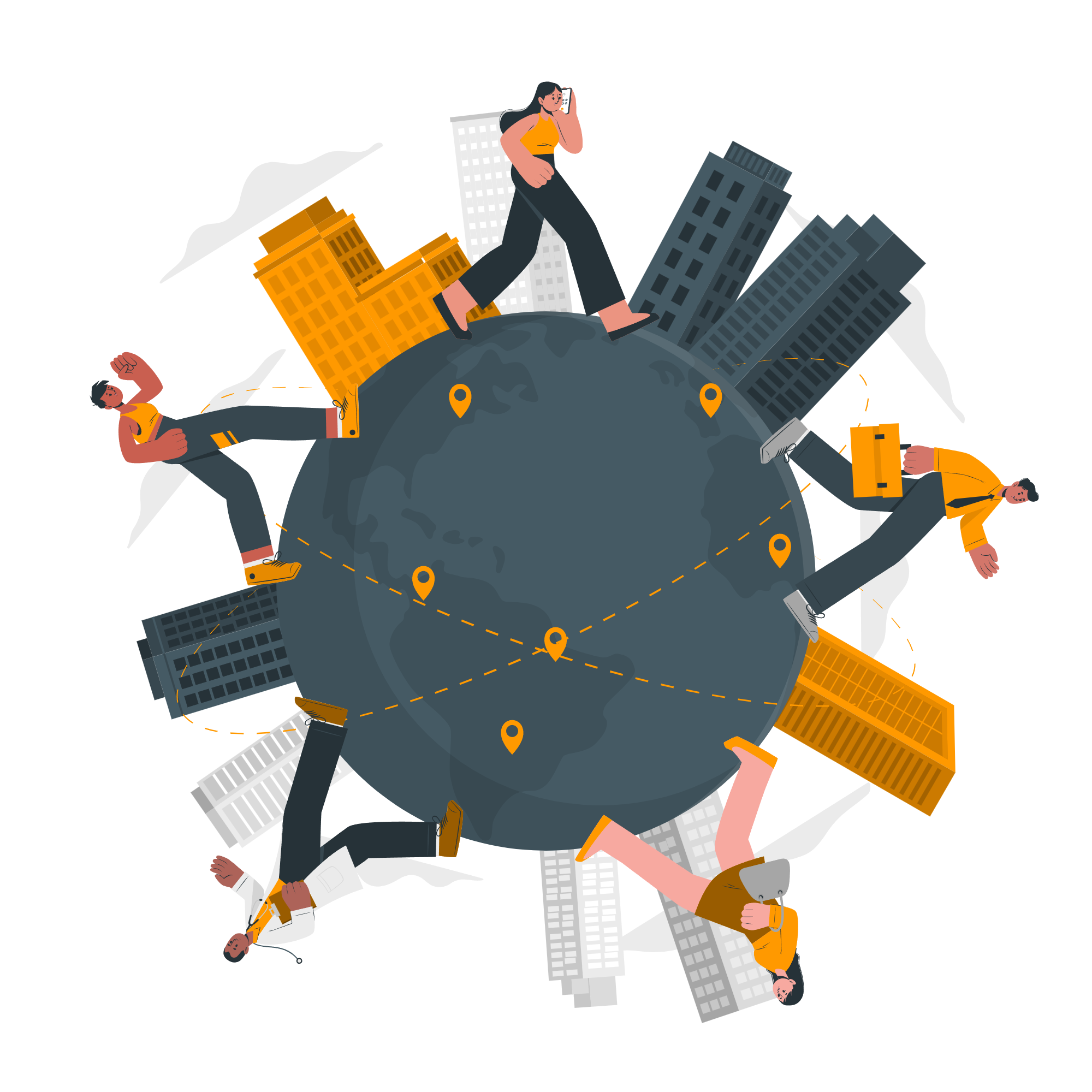 Financial strategy illustration